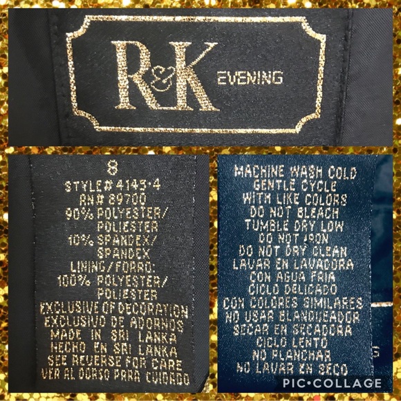 R&K VELVET EMBROIDERED Stretch Jacket- 8 - Picture 8 of 8